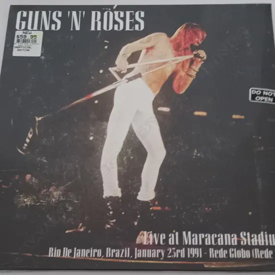 Guns N' Roses, Live At Maracana Stadium,  (sealed album)